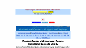 What Motivational-quotes-sayings.com website looked like in 2018 (5 years ago)