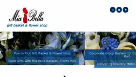 What Miabellabaskets.com website looked like in 2018 (5 years ago)