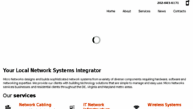 What Micronetworks.biz website looked like in 2018 (5 years ago)
