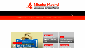 What Miradormadrid.com website looked like in 2018 (5 years ago)