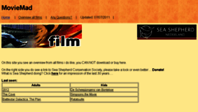 What Moviemad.nl website looked like in 2018 (5 years ago)