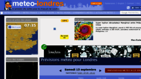 What Meteo-londres.eu website looked like in 2018 (5 years ago)