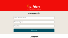 What M.subito.it website looked like in 2018 (5 years ago)