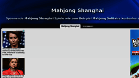 What Mahjong-shanghai.de website looked like in 2018 (5 years ago)