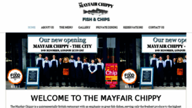What Mayfairchippy.com website looked like in 2018 (5 years ago)
