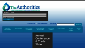 What Municipalauthorities.org website looked like in 2018 (5 years ago)