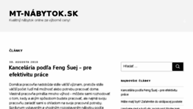 What Mt-nabytok.sk website looked like in 2018 (5 years ago)