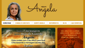 What Mensageira-dos-anjos.com website looked like in 2018 (5 years ago)