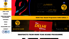 What Mumbaifilmfestival.com website looked like in 2018 (5 years ago)