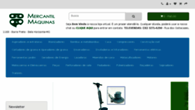 What Mercantilmaquinas.com.br website looked like in 2018 (5 years ago)