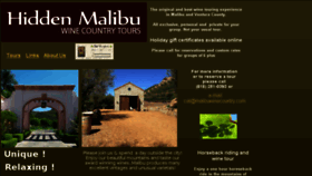 What Malibuwinecountry.com website looked like in 2018 (5 years ago)