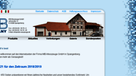What Mib-messzeuge.de website looked like in 2018 (5 years ago)