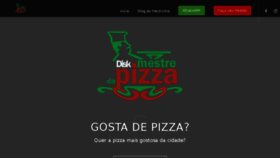 What Mestredapizza.com website looked like in 2018 (5 years ago)