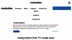 What Manhattan-tv.com website looked like in 2018 (5 years ago)