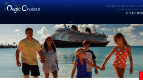 What Magiccruises.co.uk website looked like in 2018 (5 years ago)