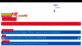 What Morefm.co.nz website looked like in 2018 (5 years ago)