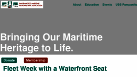What Maritime.org website looked like in 2018 (5 years ago)