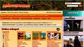 What Mangukoobas.ee website looked like in 2018 (5 years ago)