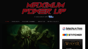 What Maximumpowerup.com website looked like in 2018 (5 years ago)