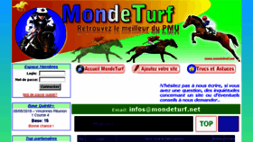What Mondeturf.net website looked like in 2018 (5 years ago)