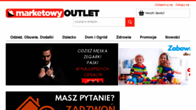 What Marketowyoutlet.pl website looked like in 2018 (5 years ago)