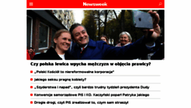 What M.newsweek.pl website looked like in 2018 (5 years ago)