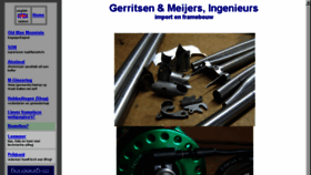 What M-gineering.nl website looked like in 2018 (5 years ago)