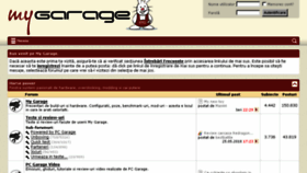 What Mygarage.ro website looked like in 2018 (5 years ago)