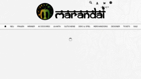 What Marandai.de website looked like in 2018 (5 years ago)