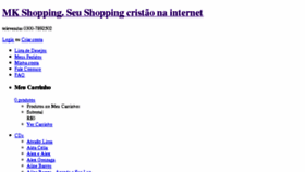 What Mkshopping.com.br website looked like in 2018 (5 years ago)