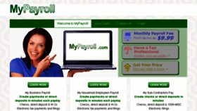 What Mypayroll.com website looked like in 2018 (5 years ago)