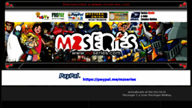 What Mzseries.com website looked like in 2018 (5 years ago)