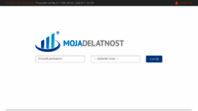 What Moja-delatnost.rs website looked like in 2018 (7 years ago)