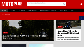 What Motoplus.nl website looked like in 2018 (5 years ago)