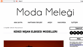What Modamelegi.com website looked like in 2018 (5 years ago)