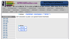 What Mpboardonline.com website looked like in 2018 (5 years ago)