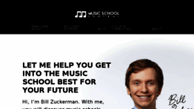 What Musicschoolcentral.com website looked like in 2018 (5 years ago)