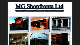 What Mgshopfronts.com website looked like in 2018 (5 years ago)