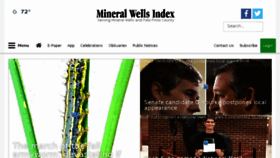 What Mineralwellsindex.com website looked like in 2018 (5 years ago)