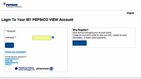 What Mypepsicoview.com website looked like in 2018 (5 years ago)
