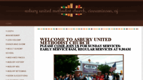 What Myasburyumc.com website looked like in 2018 (5 years ago)
