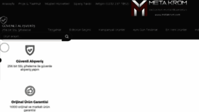 What Metakrom.com website looked like in 2018 (5 years ago)