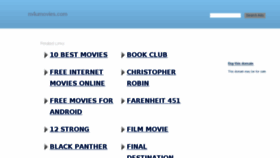 What M4umovies.com website looked like in 2018 (5 years ago)