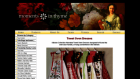 What Momentsinthyme.com website looked like in 2018 (5 years ago)