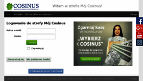 What Moj.cosinus.pl website looked like in 2018 (5 years ago)
