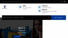 What Mobilesignalboosterstore.advertroindia.co.in website looked like in 2018 (5 years ago)
