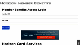 What Memberbenefitaccess.com website looked like in 2018 (5 years ago)