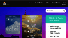 What Meteo-a-paris.fr website looked like in 2018 (5 years ago)