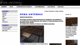 What Moba-unterbau.de website looked like in 2018 (5 years ago)