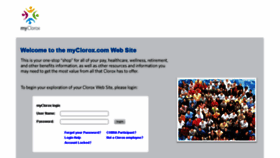 What Myclorox.com website looked like in 2018 (5 years ago)